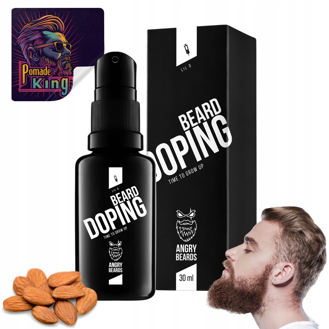 Olej na lišejníky Angry Beards 30 ml Přípravek na urychlení dopingu