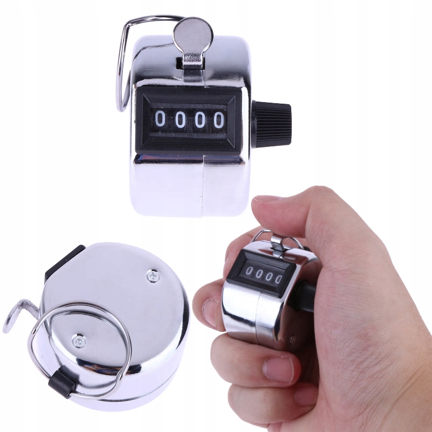 KLIKACZ KLIKER RĘCZNY LICZNIK MECHANICZNY PEDOMETR