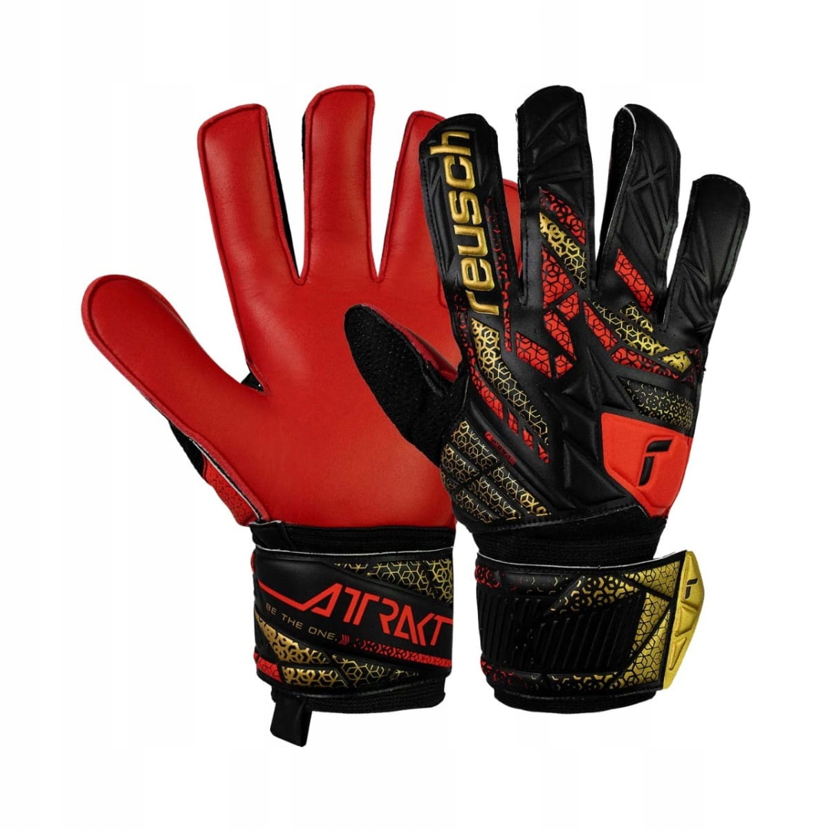 Rękawice bramkarskie Reusch Attrakt Solid r. 7,5