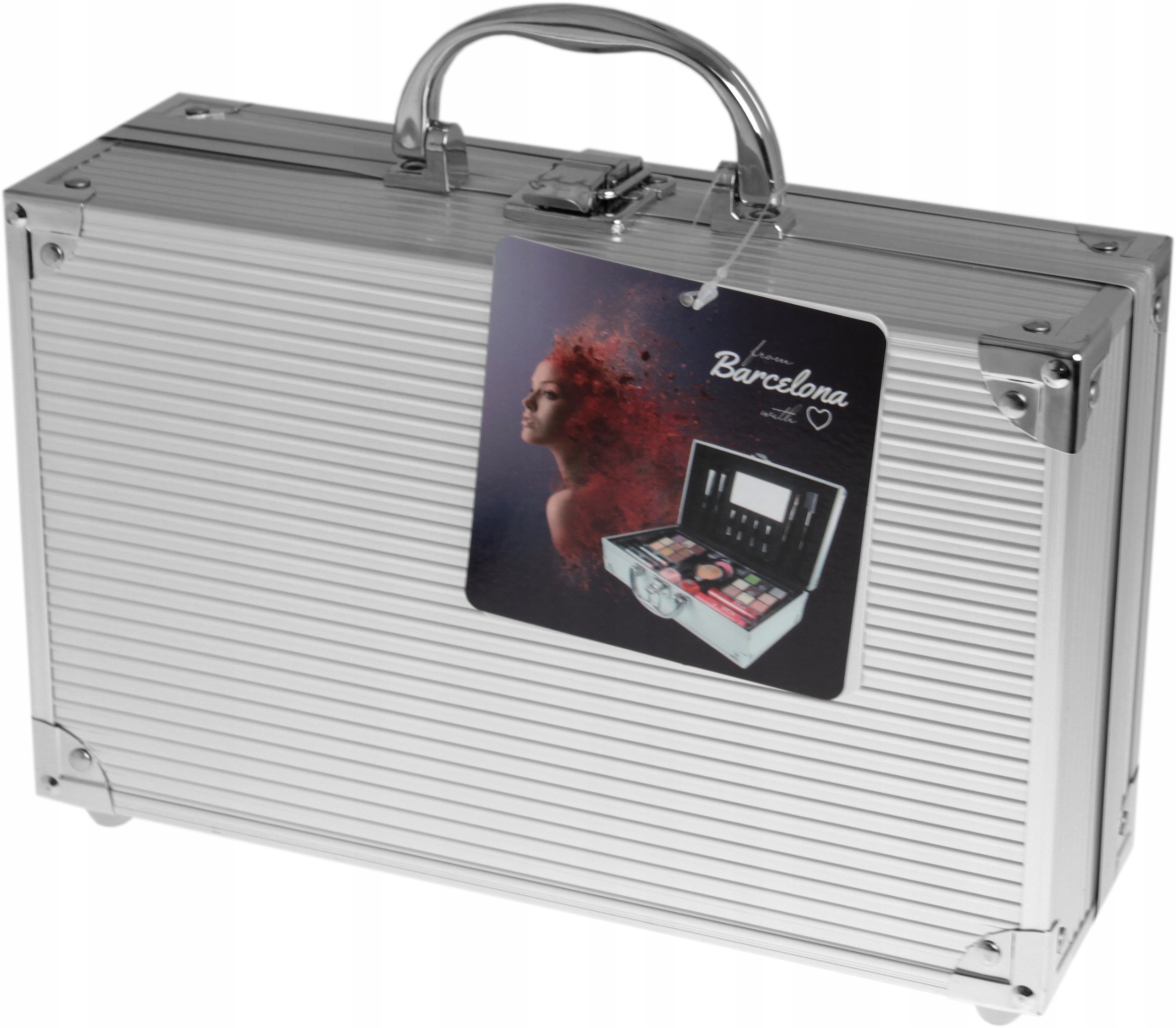 KUFEREK WALIZKA NA KOSMETYKI MAKIJAŻ CIENIE ZESTAW Marka 2K