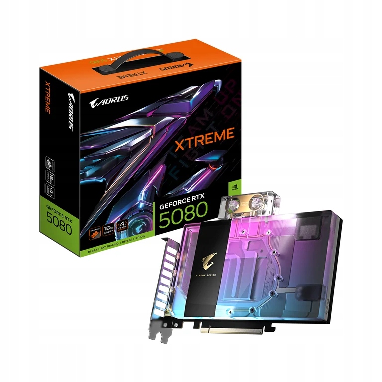 Grafická karta Gigabyte Aorus Xtreme Waterforce Wb 16 Gb