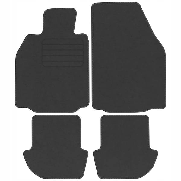 Porsche 911 997 04-12 velurové koberce Comfort Gr