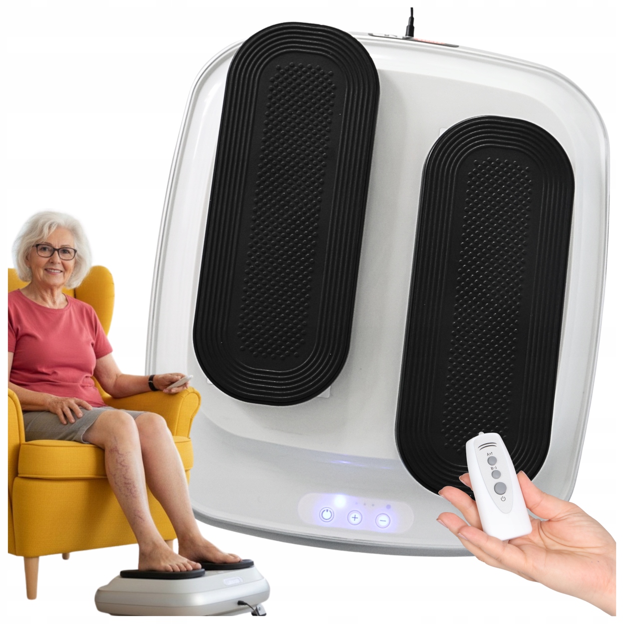 Trener nóg elektryczne urządzenie do chodzenia w pozycji siedzącej pilot