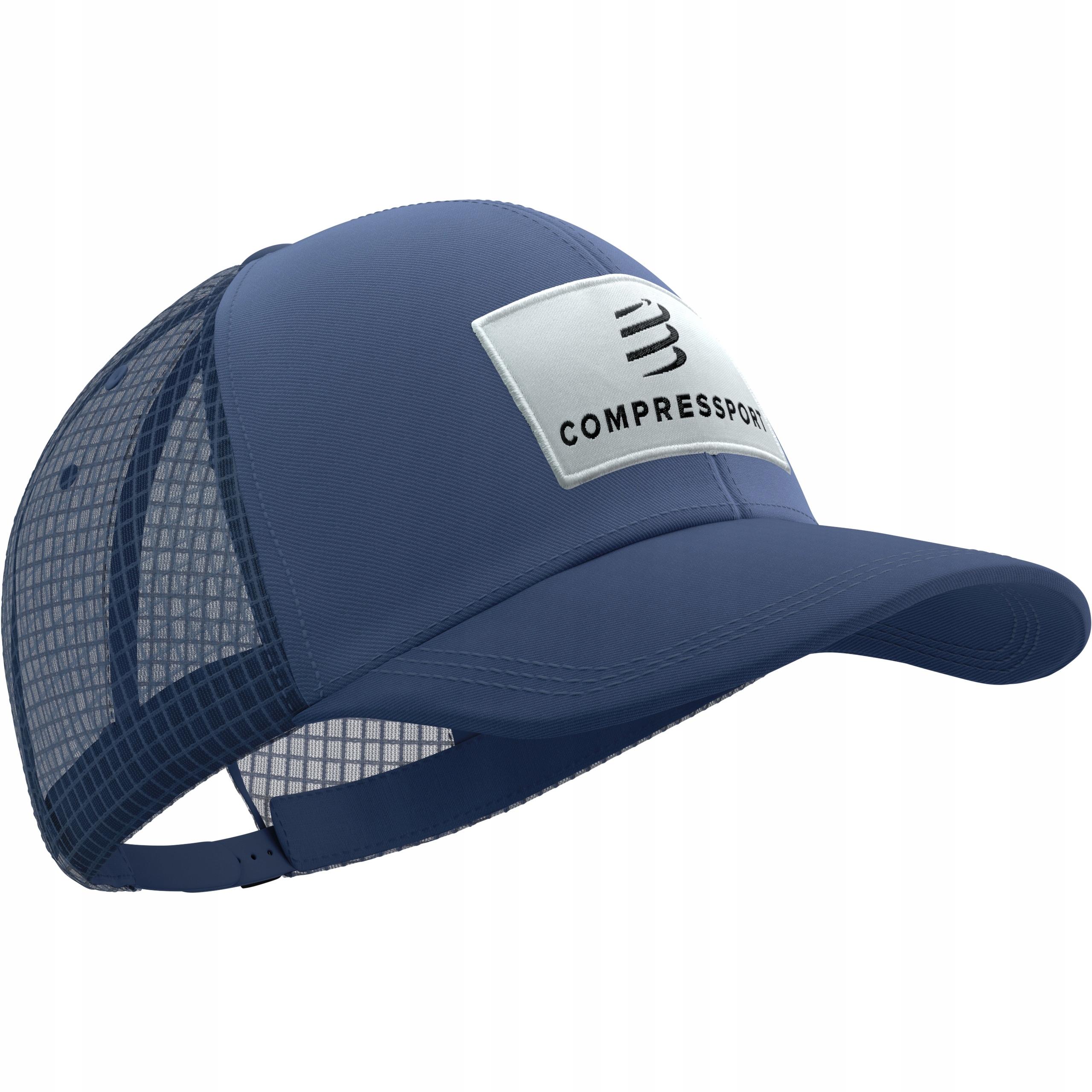 Czapka z Daszkiem Compressport Lifestyle Trucker 6P Cap Granat Uniwersalna