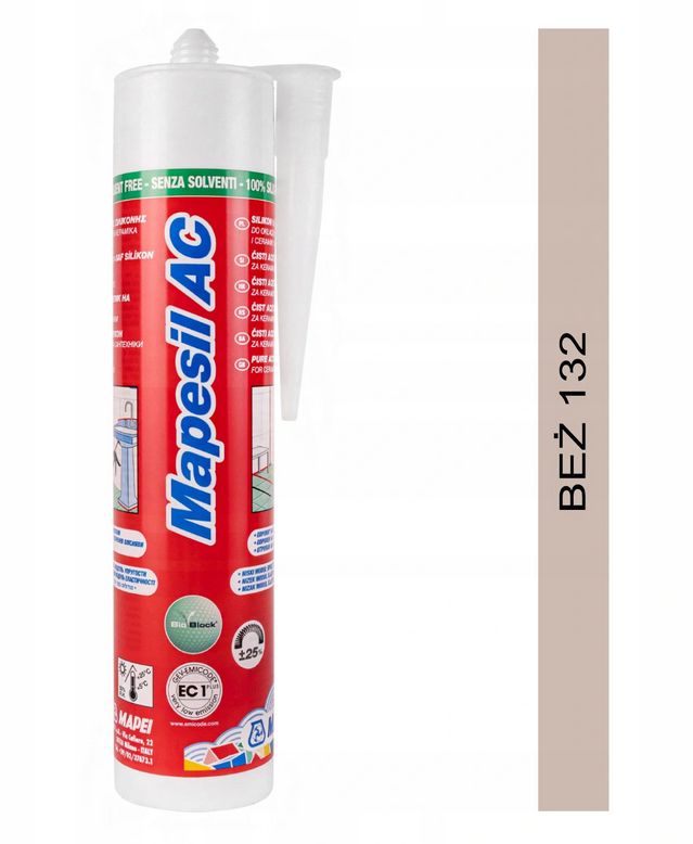 

Silikon Mapei Mapesil Ac 132 beż