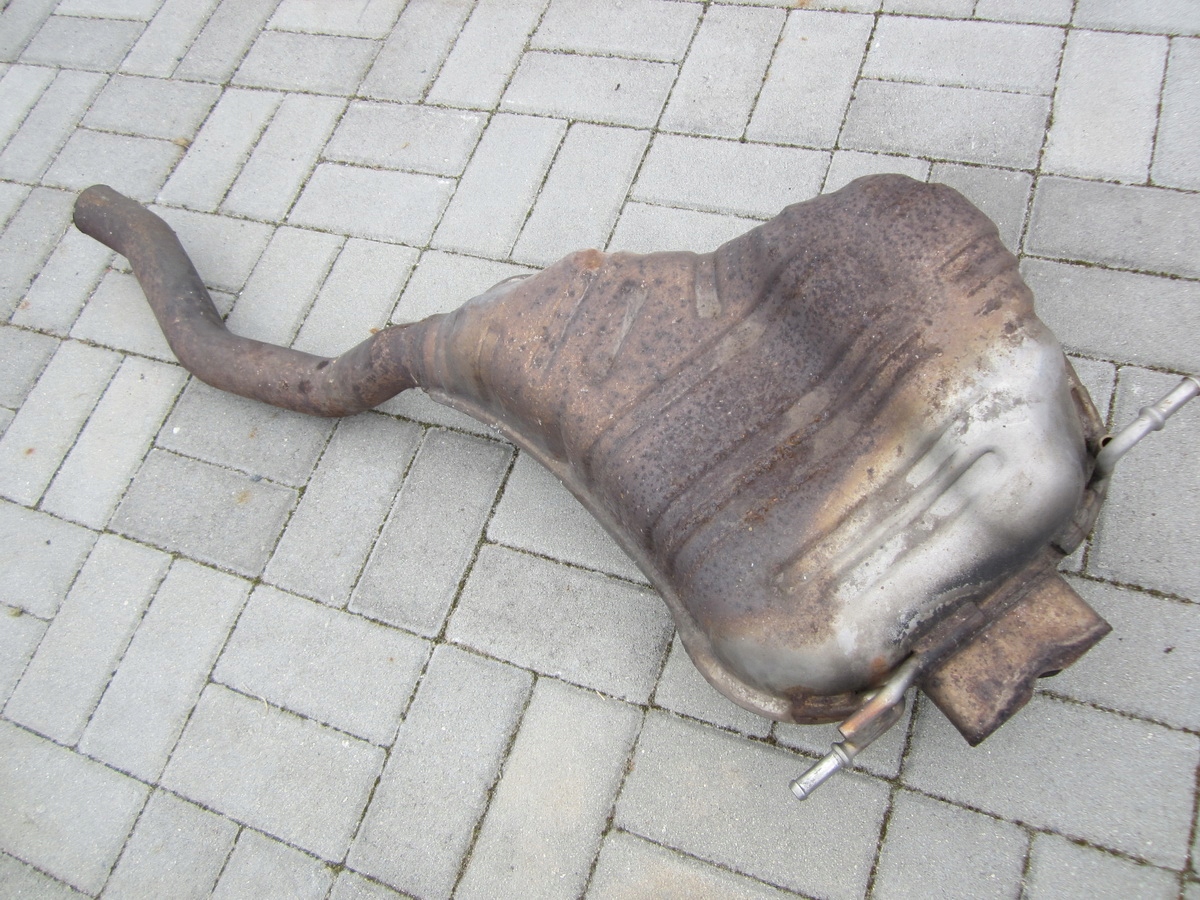 3D0253611C - Задний глушитель правый VW Phaeton 6.0 W12