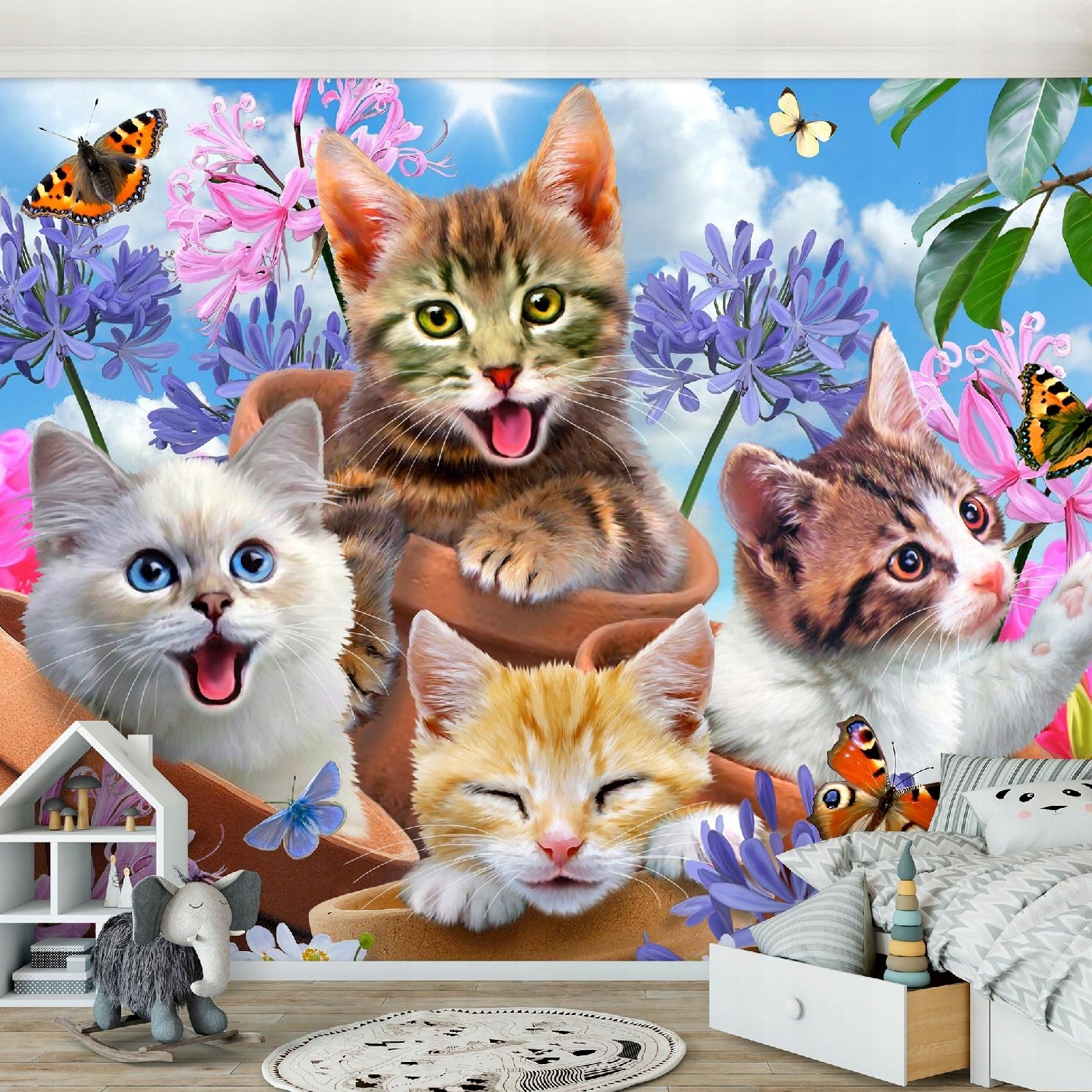 Fototapeta 3D widok przez okno na miasto 152x104 Orientacja pozioma