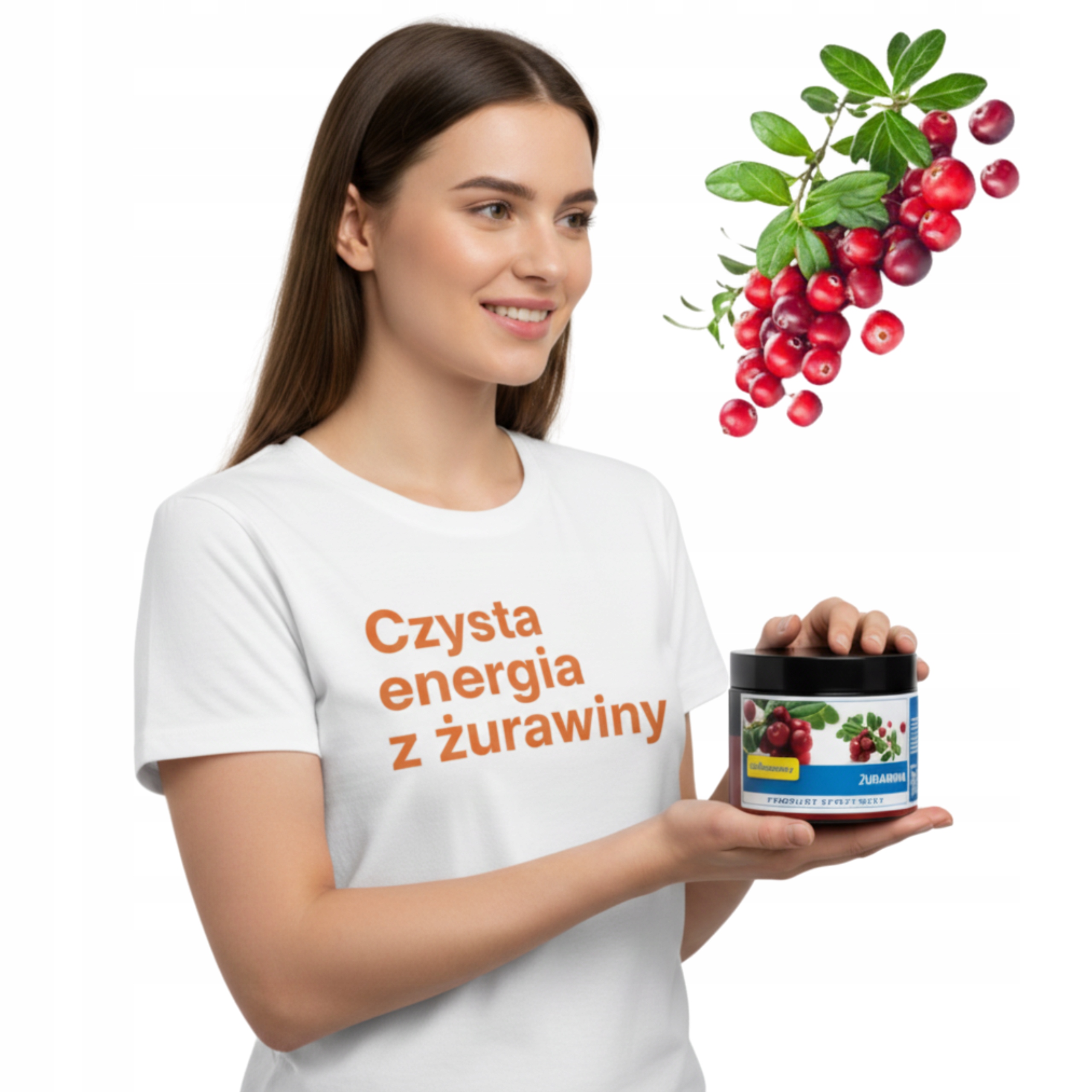 Levně Brusinky Lyofilizované Mletý Prášek 120 G, Přírodní, Bez Cukru