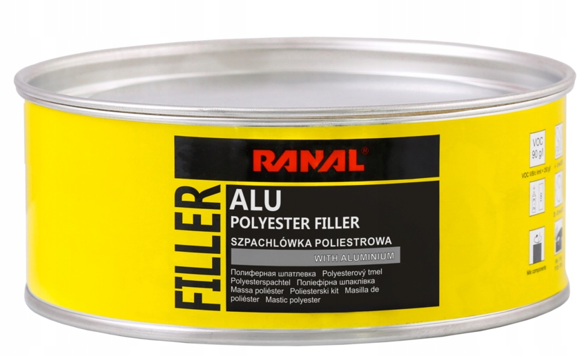 

Ranal Szpachlówka Wypełniająca Z Aluminium 0,25kg