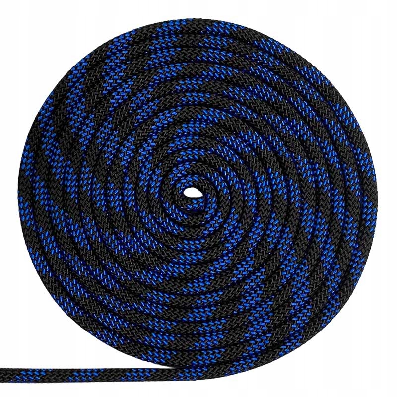 LINA ŻEGLARSKA CUMOWNICZA 10mm CZARNA - 05622