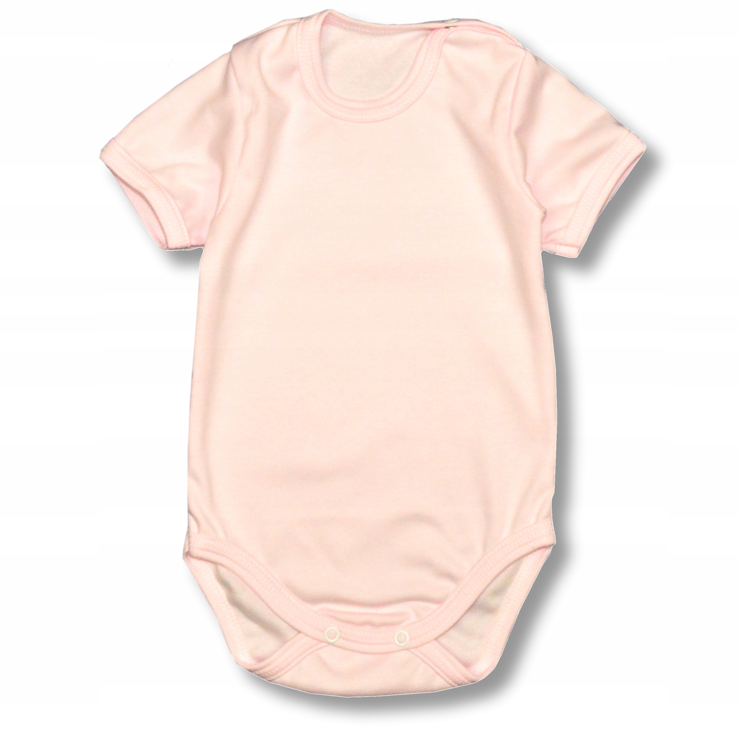 

Body Krótki Rękaw 62 Gładkie jasnoróżowe