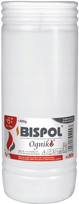 

Wkład do znicza Bispol 18 cm parafinowy WP6
