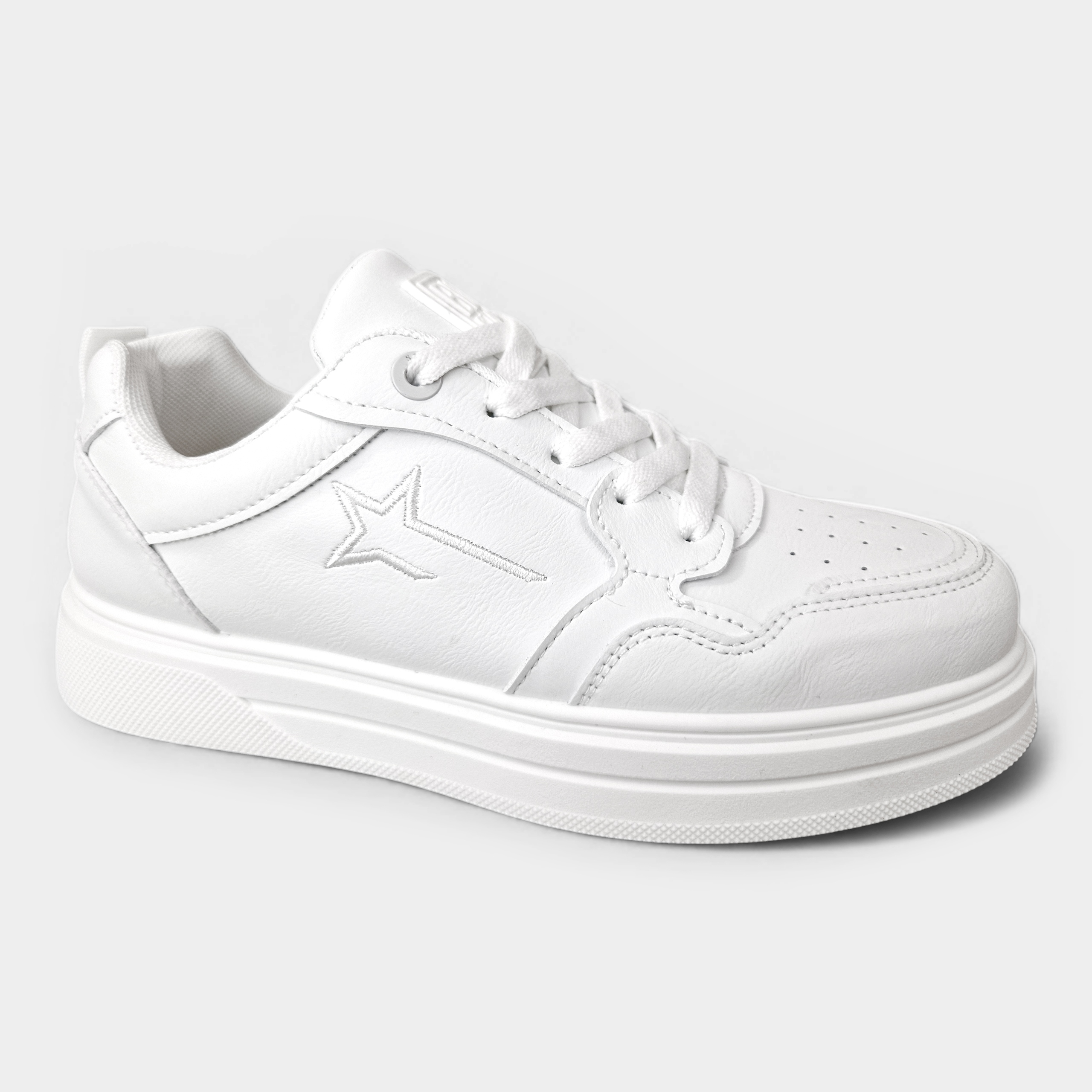 Buty Sportowe męskie Big Star Trampki Ekoskóra Sneakersy białe RR174571 45