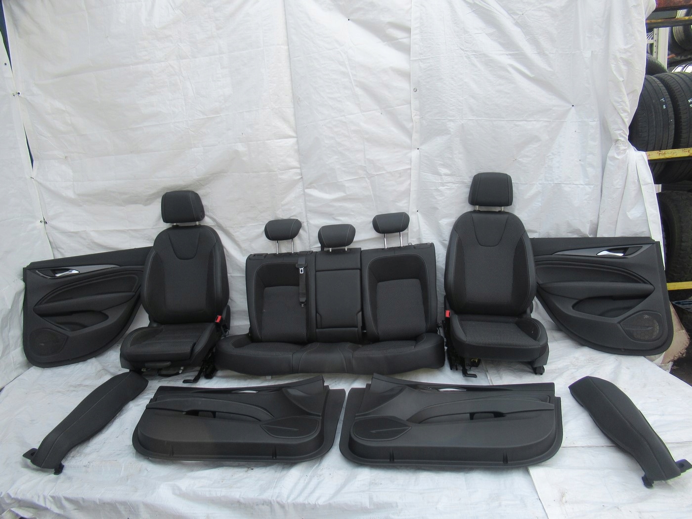 FOTELE KANAPA BOCZKI PÓŁSKÓRY INSIGNIA B KOMBI