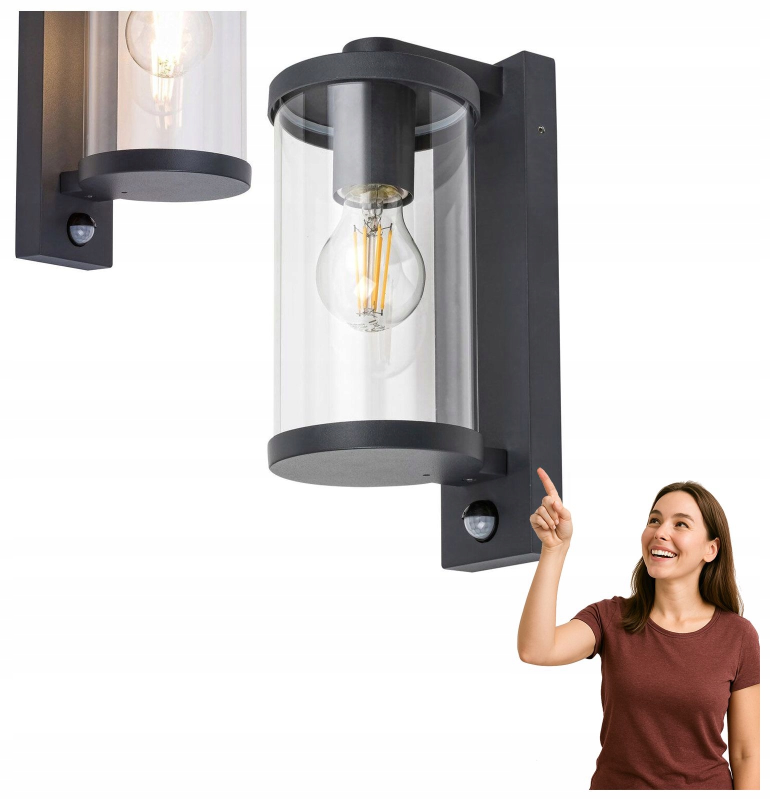 Venkovní nástěnné svítidlo Silistra 7892 Rabalux