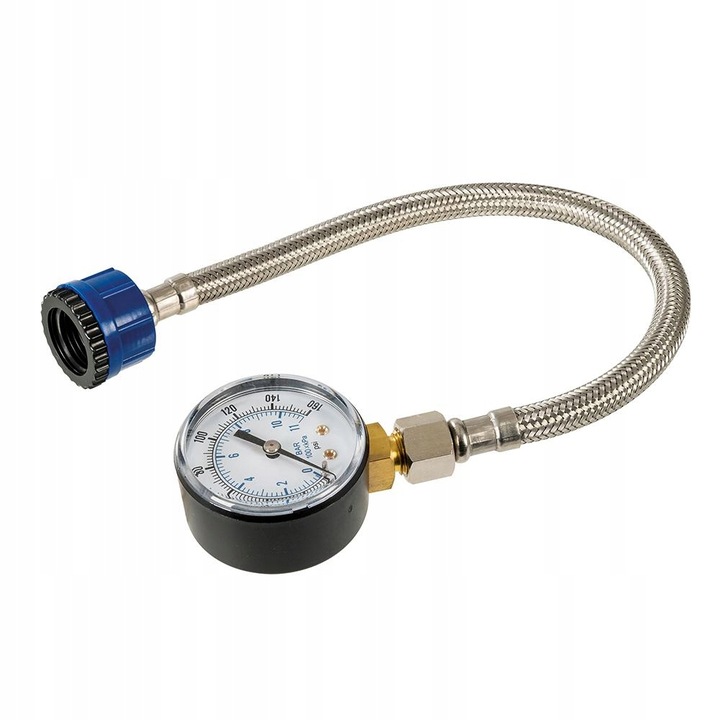 Silverline 482913 Manometr z wężem