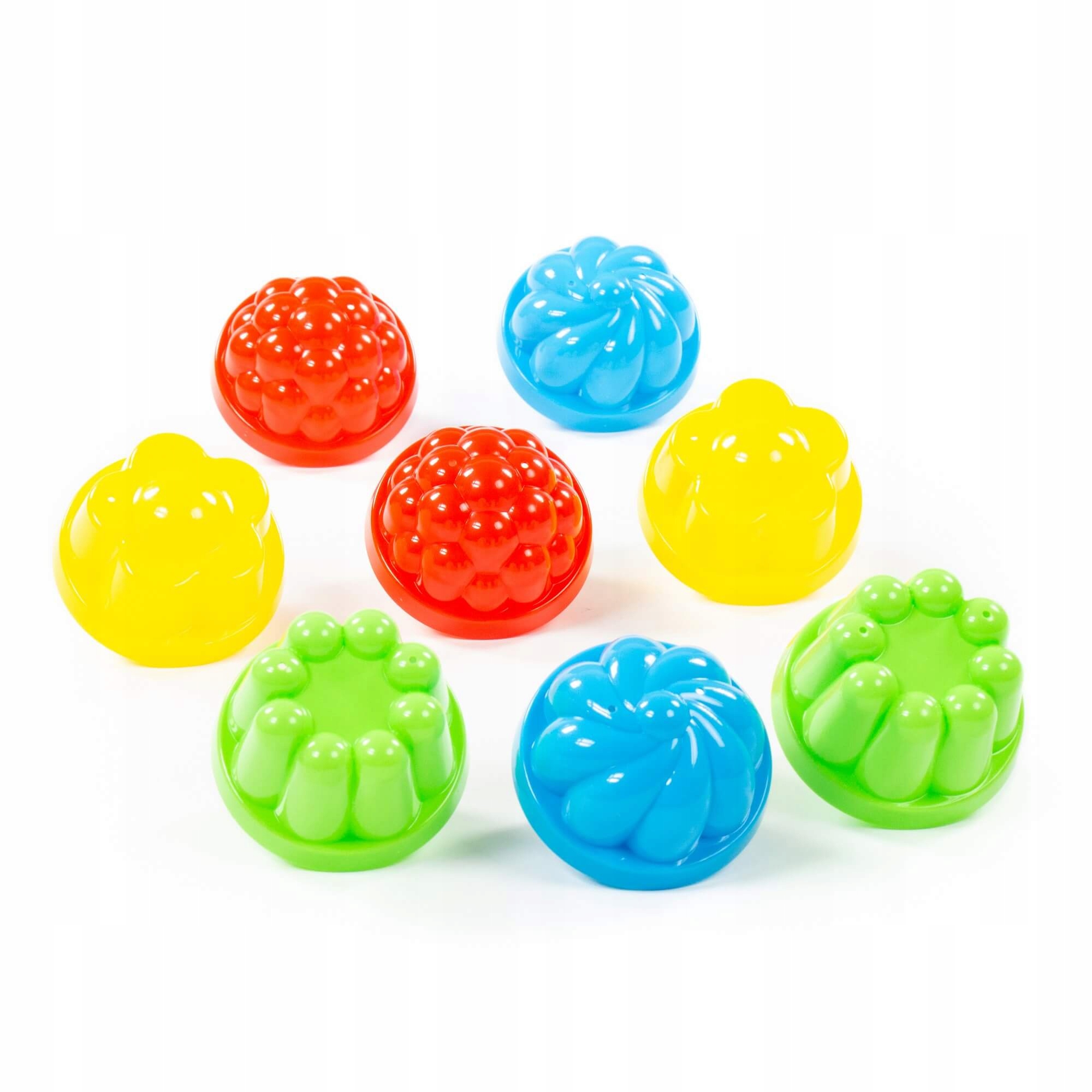 FOREMKI DO PIASKU PIASKOWNICY NA PLAŻĘ ZESTAW 8szt Marka Partyforkids