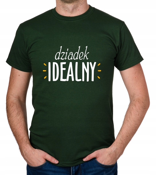 

koszulka Na Dzień Dziadka Idealny Dziadek prezent