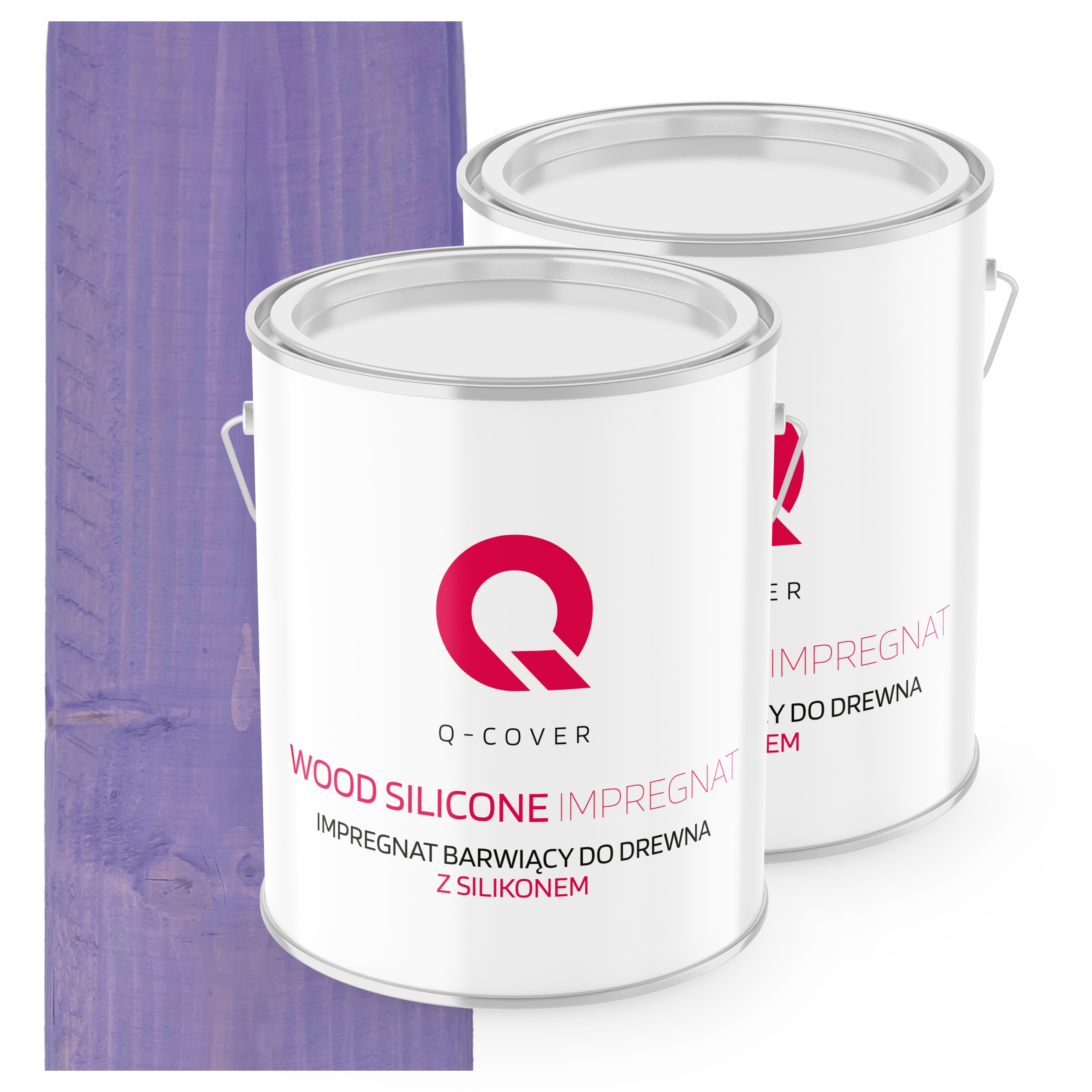Impregnační Nátěr Na Dřevo S Ochranným Silikonem, Barva Trvalá, Levandulová, 2,5 L