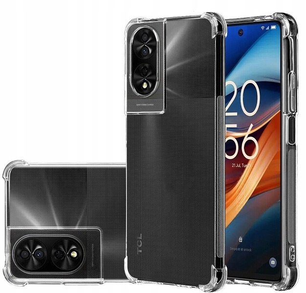 ETUI PANCERNE CLEAR CASE SHOCKPROOF DO TCL 40 NXTPAPER 4G + SZKŁO