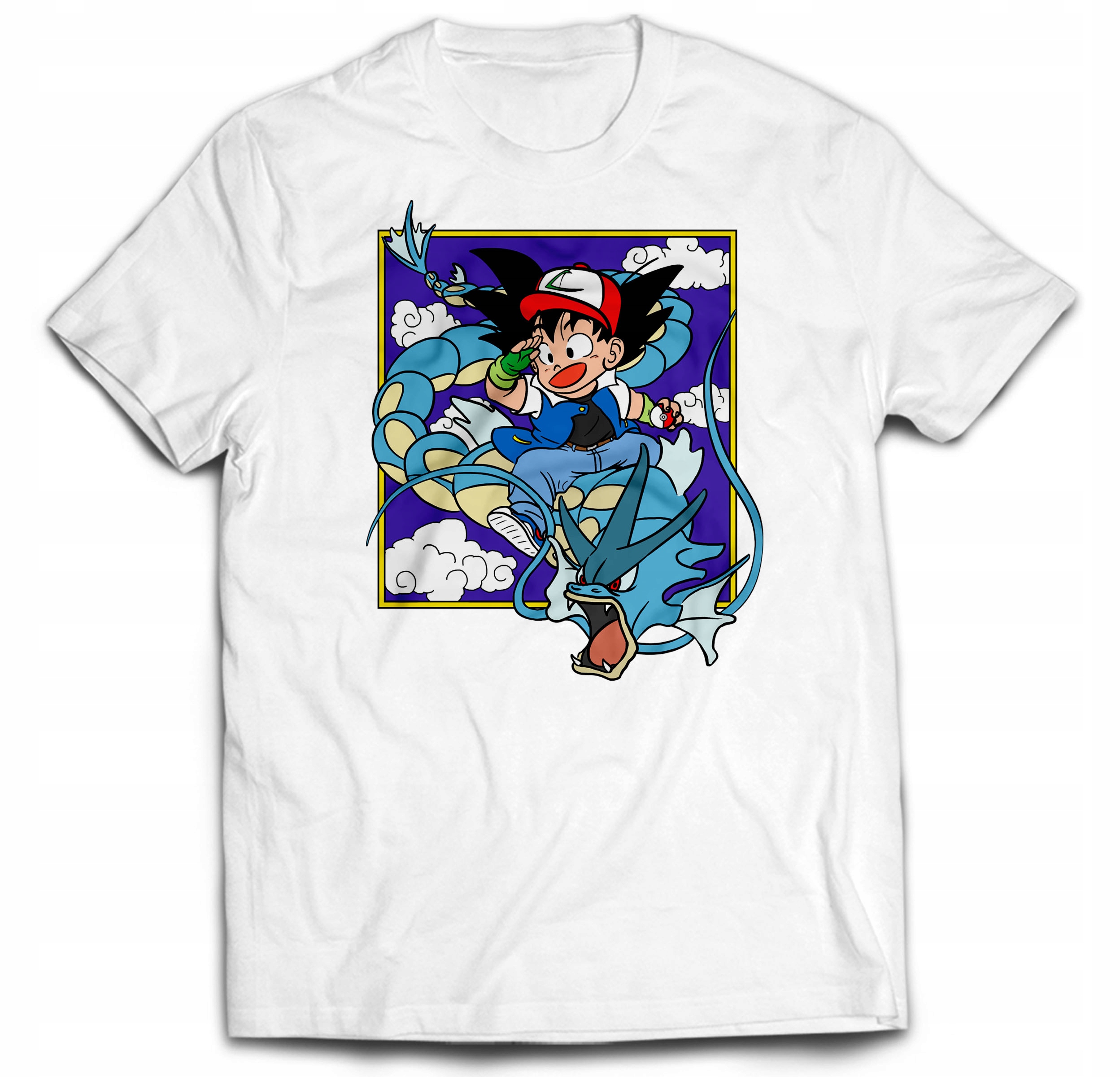 

Koszulka Manga Mashup Saiyan Goku Pokemon 5/6 Lat