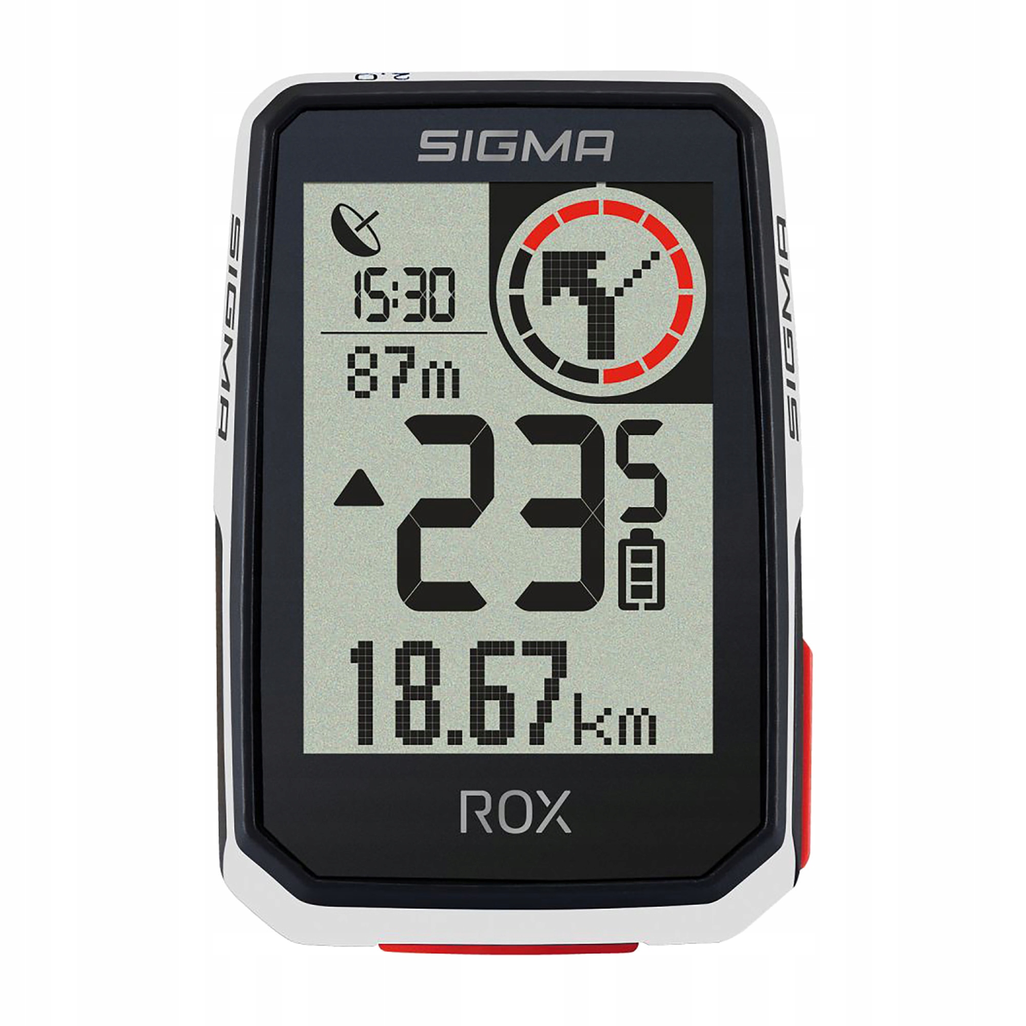 Licznik rowerowy Sigma Rox 2.0 white Os
