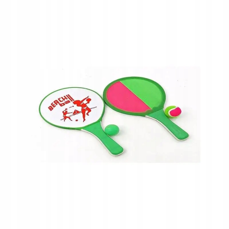 

2w1 Paletki Plażowe Do Gry Catch Ball Piłki 7004