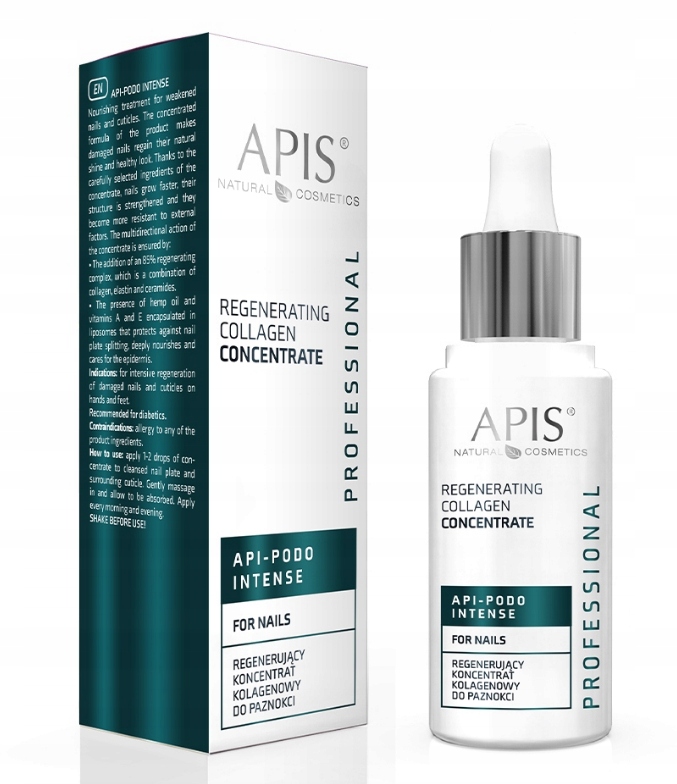 APIS Regen. koncentrat kolagenowy do paznokci 30ML