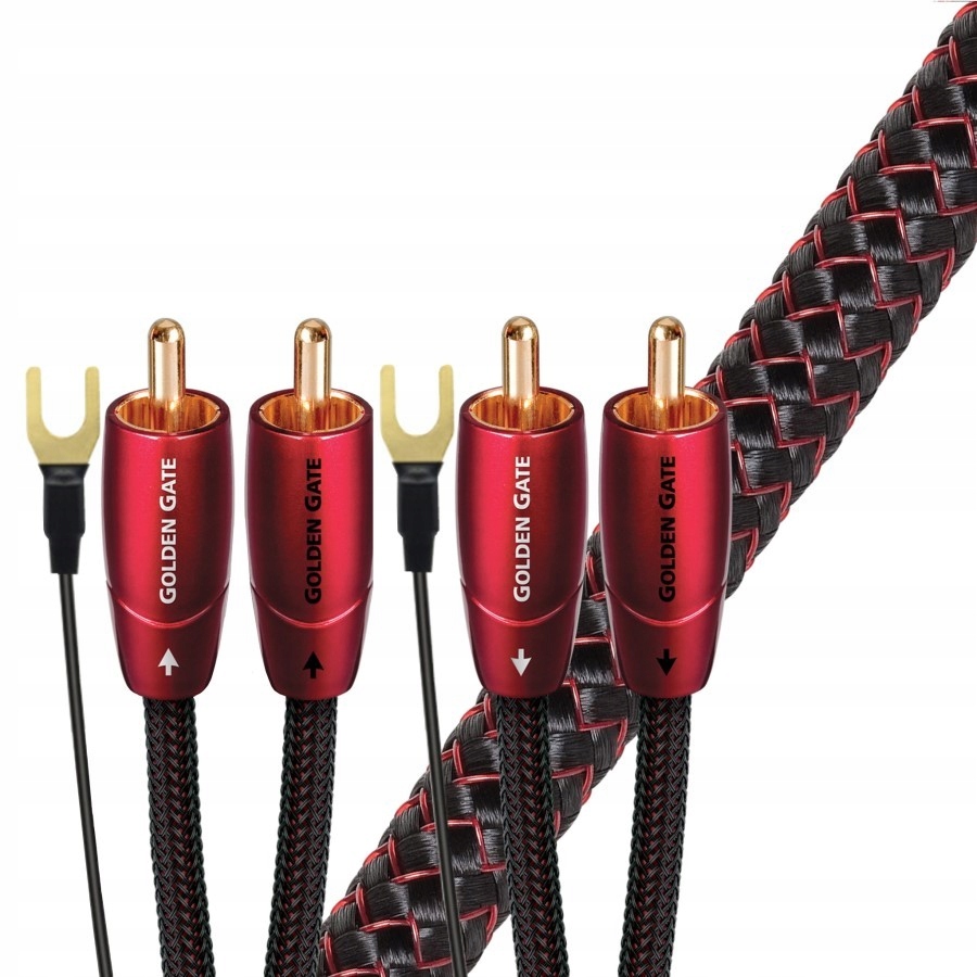 Audioquest Golden Gate Turntable Rca Rca 1,5 m gramofonový kabel