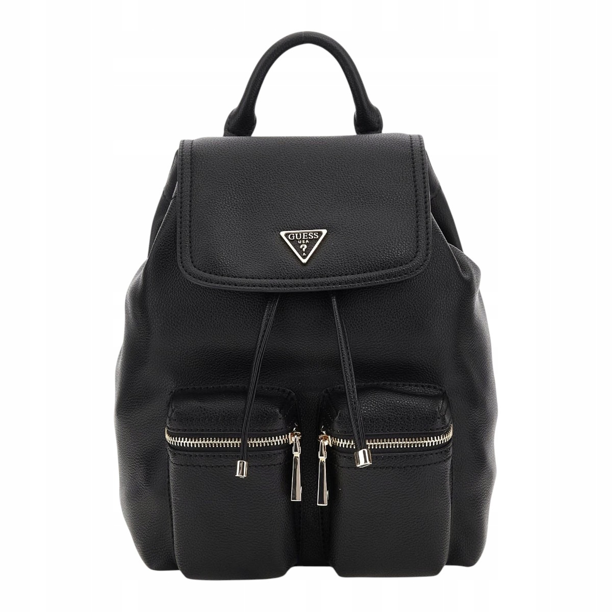 Dámský Batoh Guess Manhattan II s klopou, černý