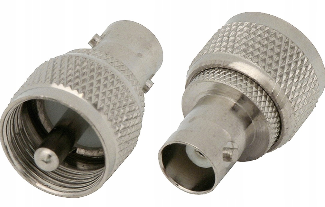 Przejście redukcja wtyk Cb Uhf UC1 Na Gniazdo Bnc