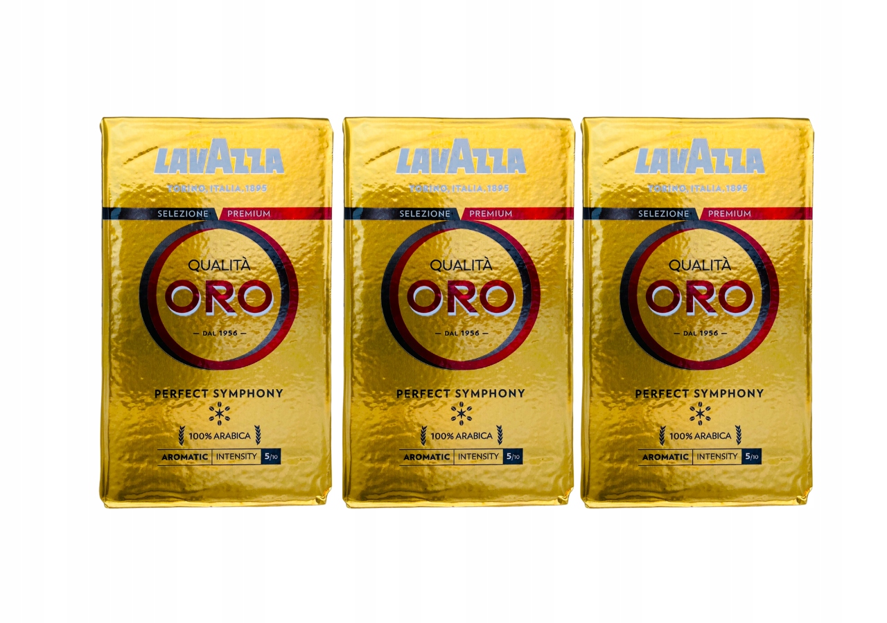 Kawa Lavazza Qualita Oro 3x250g mielona Premium