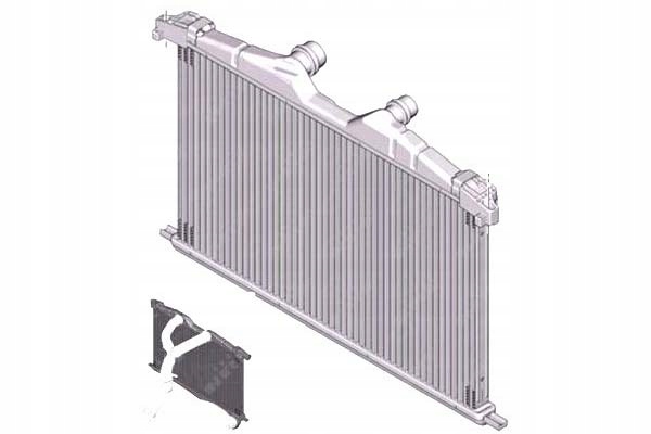 NRF INTERCOOLER CITROEN C5 2.2D 3.0D 04 09>, C6