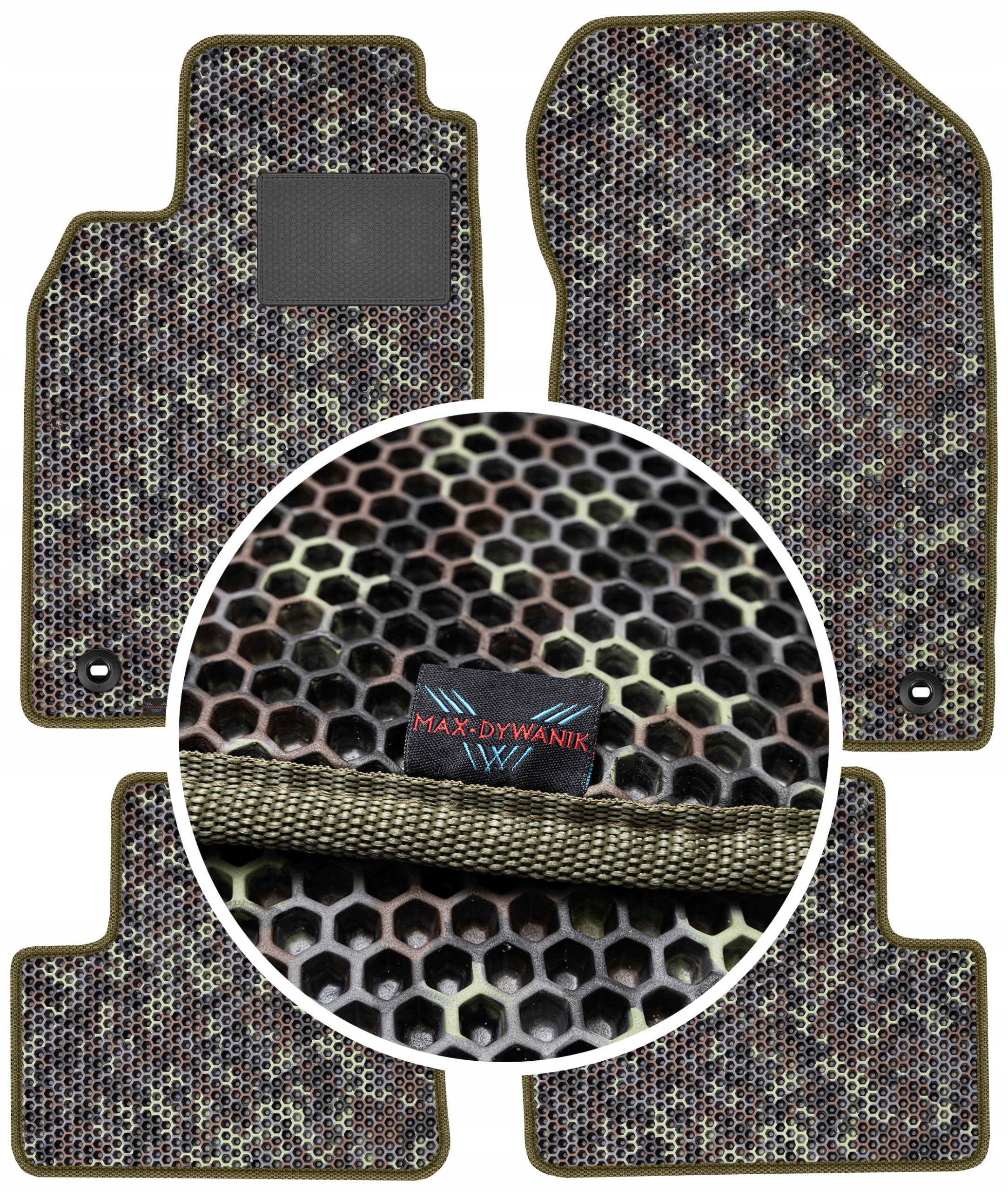 Honda Insight II 2009-2015 Gumové rohože Eva Moro