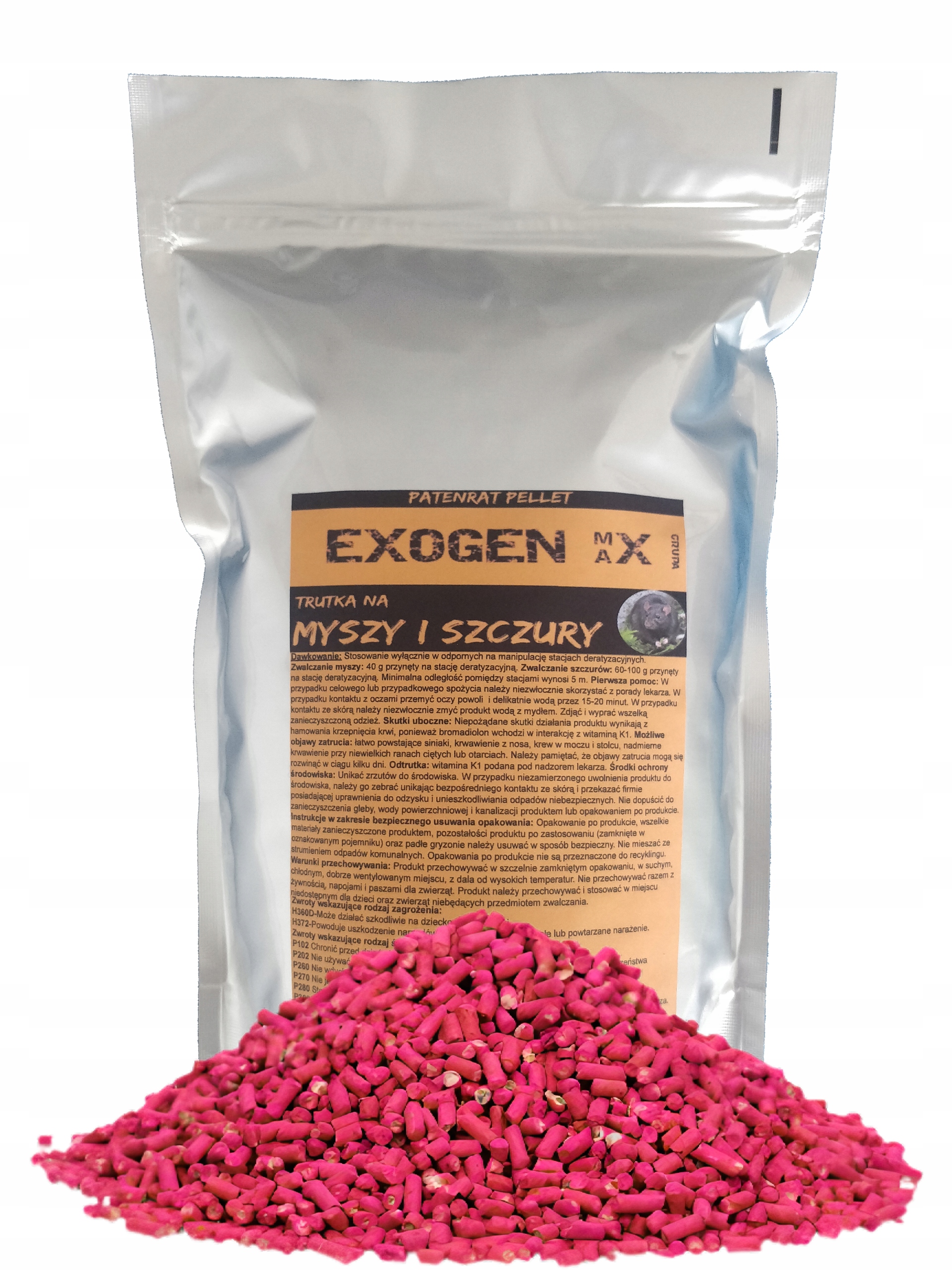 

Trutka Granulat Na Szczury Myszy Nornice Mocna 1kg