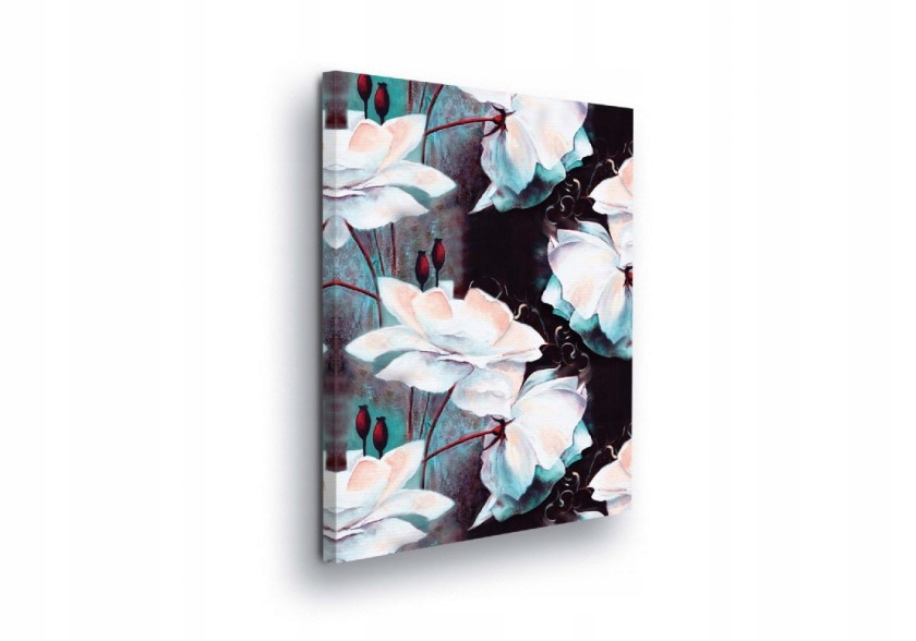 Obraz 75x100 Minimalistická Magnolie Symfonie Bieli Kabinet