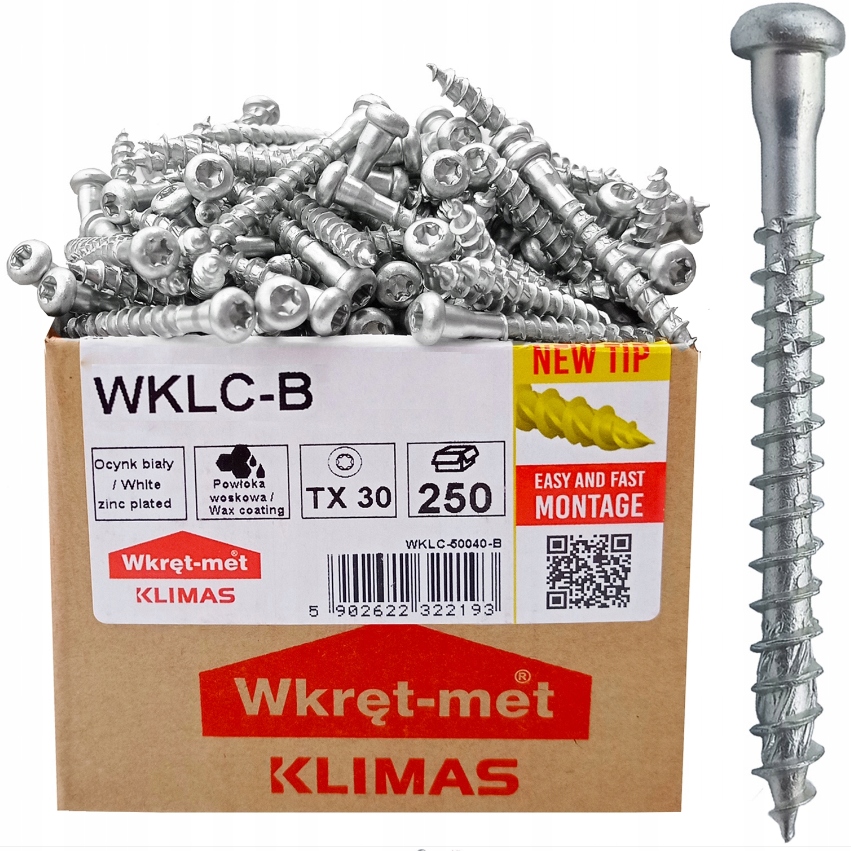 

Wkręty Do Łączników Ciesielskich Wkręt-met 5x50mm