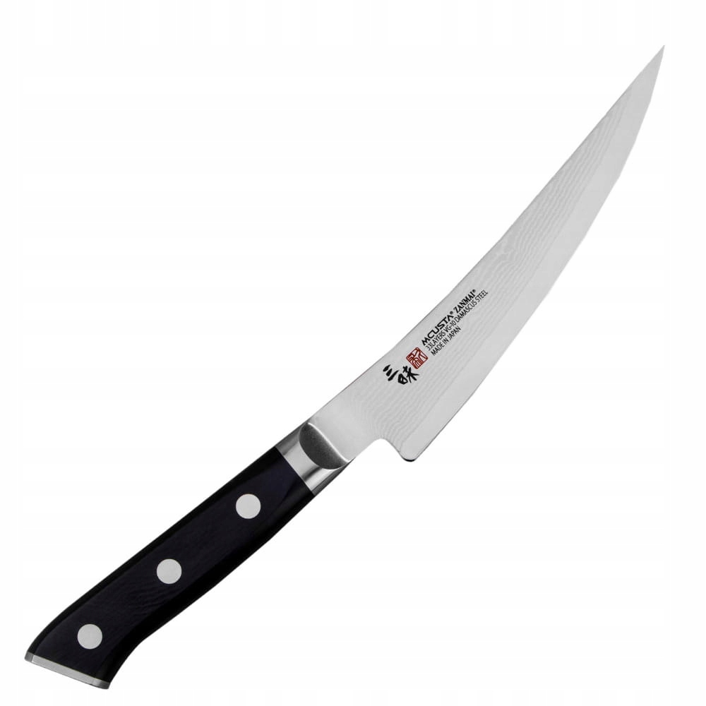 Mcusta Zanmai Classic Damascus VG-10 Pakka Japonský vykrajovací nôž 16 cm