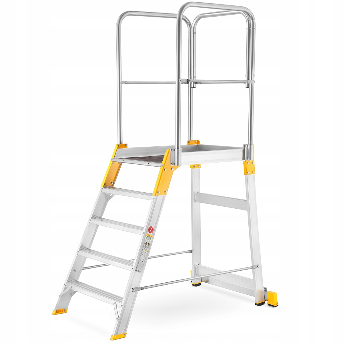 Drabina przejezdna magazynowa podest ALOSS 3,08m