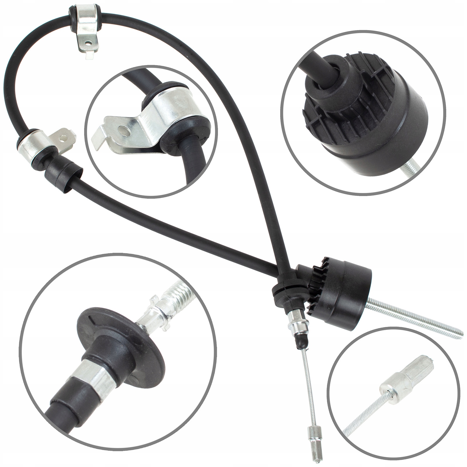 Elektrické ruční brzdové lanko levé pro Citroen C5 III X7 Peugeot 508