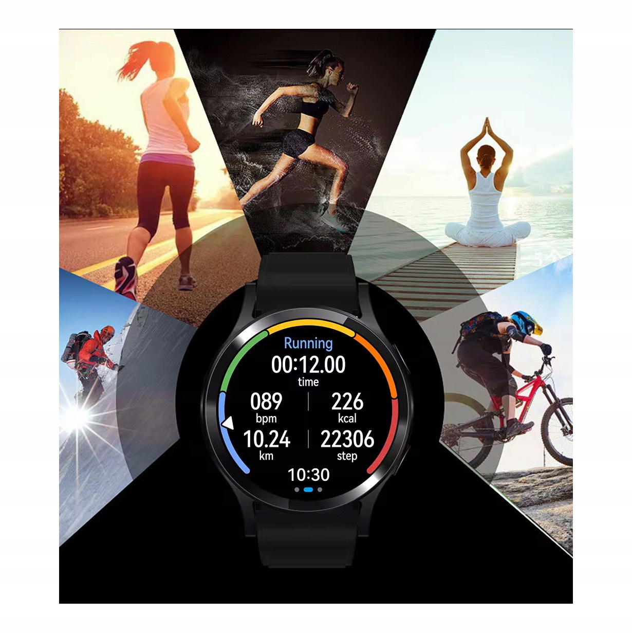 ZEGAREK SMARTWATCH WATCH PRO ZEGAREK NA PREZENT BLUETOOTH CALL MENU PL Rodzaj cyfrowe