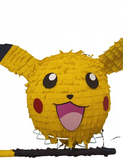 Piniata Pikaczu Pikachu Pokemon 100 cm + 4 gratisy