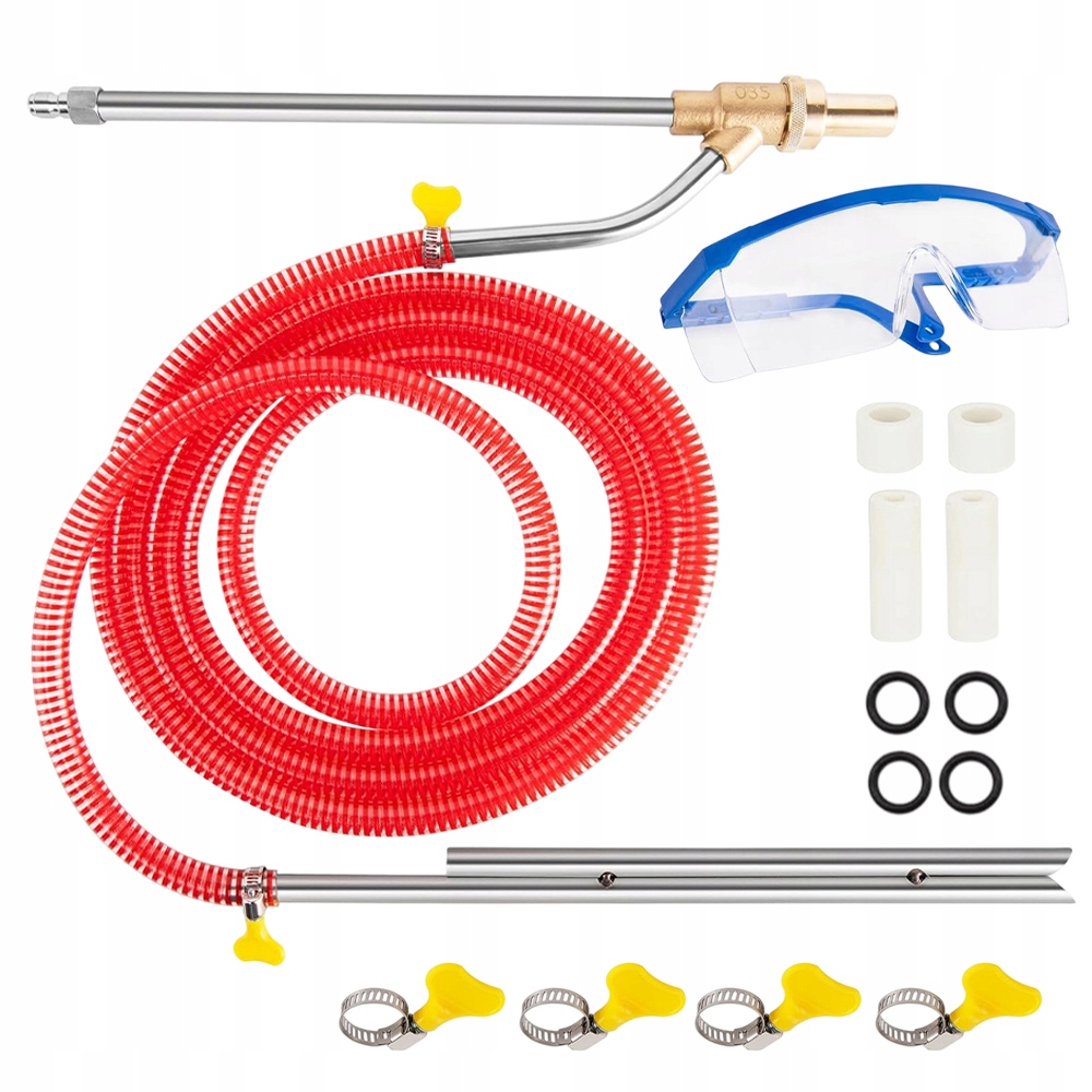 Sada Na Mokré Pískování Pískovací Stroj 5000 Psi 3 M Hadice
