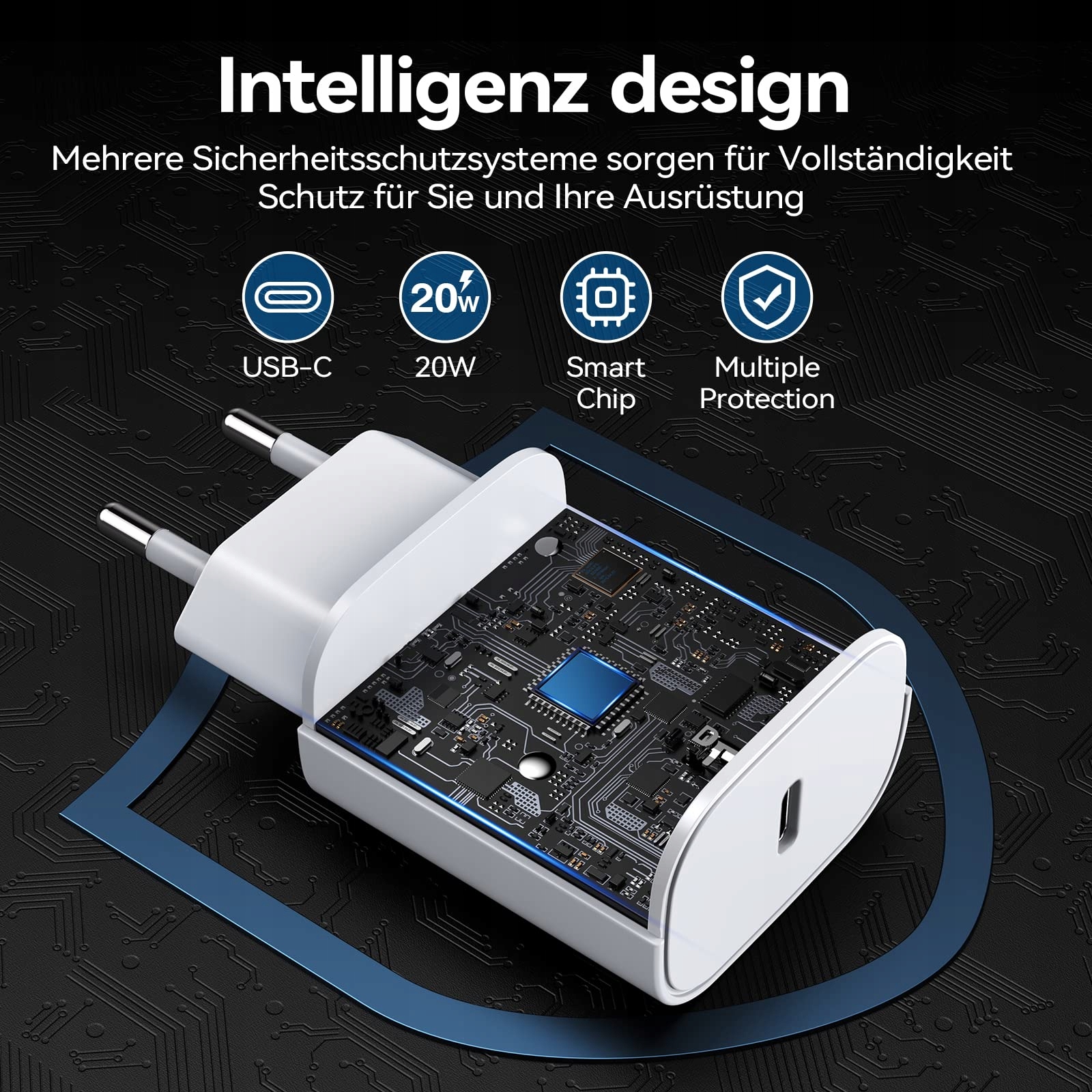 APPLE Ładowarka iPhone i Kabel Lightning MFi Certyfikowane — miniatura 2