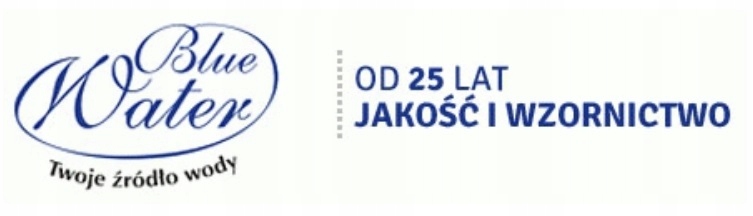 BATERIA WANNOWA ŚCIENNA CHROM KOMPLET BLUE WATER Kod producenta GALBWN020C