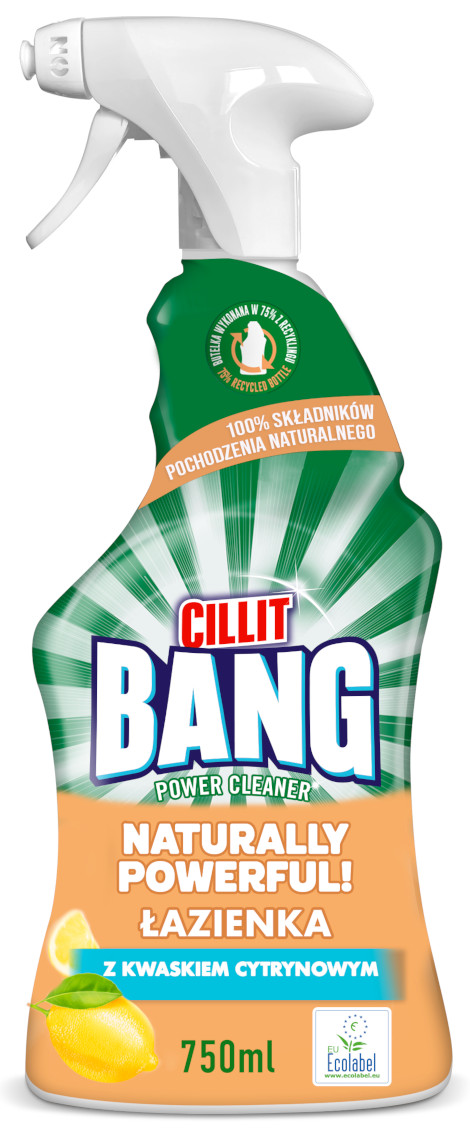 

Cillit Bang Naturally Powerful Łazienka spray