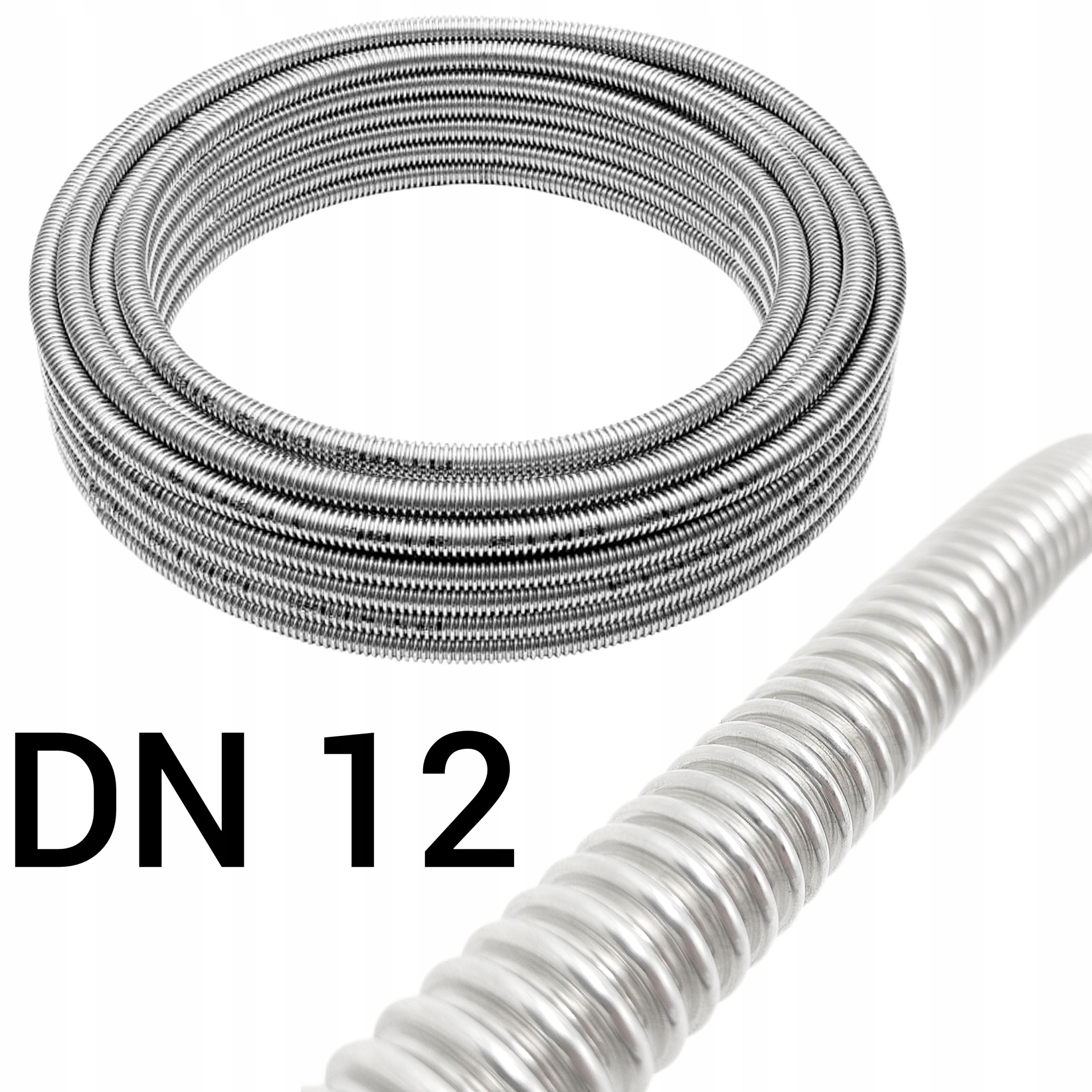 

Rura Nierdzewna Karbowana Dn 12 1/2