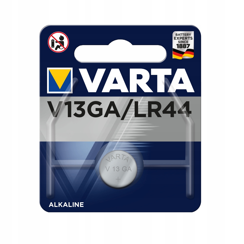 

bateria Varta V13GA, LR44, A76, AG13, L1154