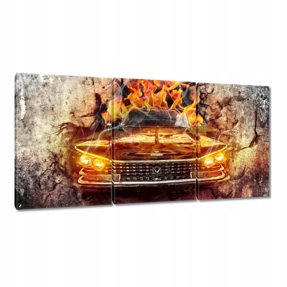 

Obrazy 120x60 Buick w ogniu