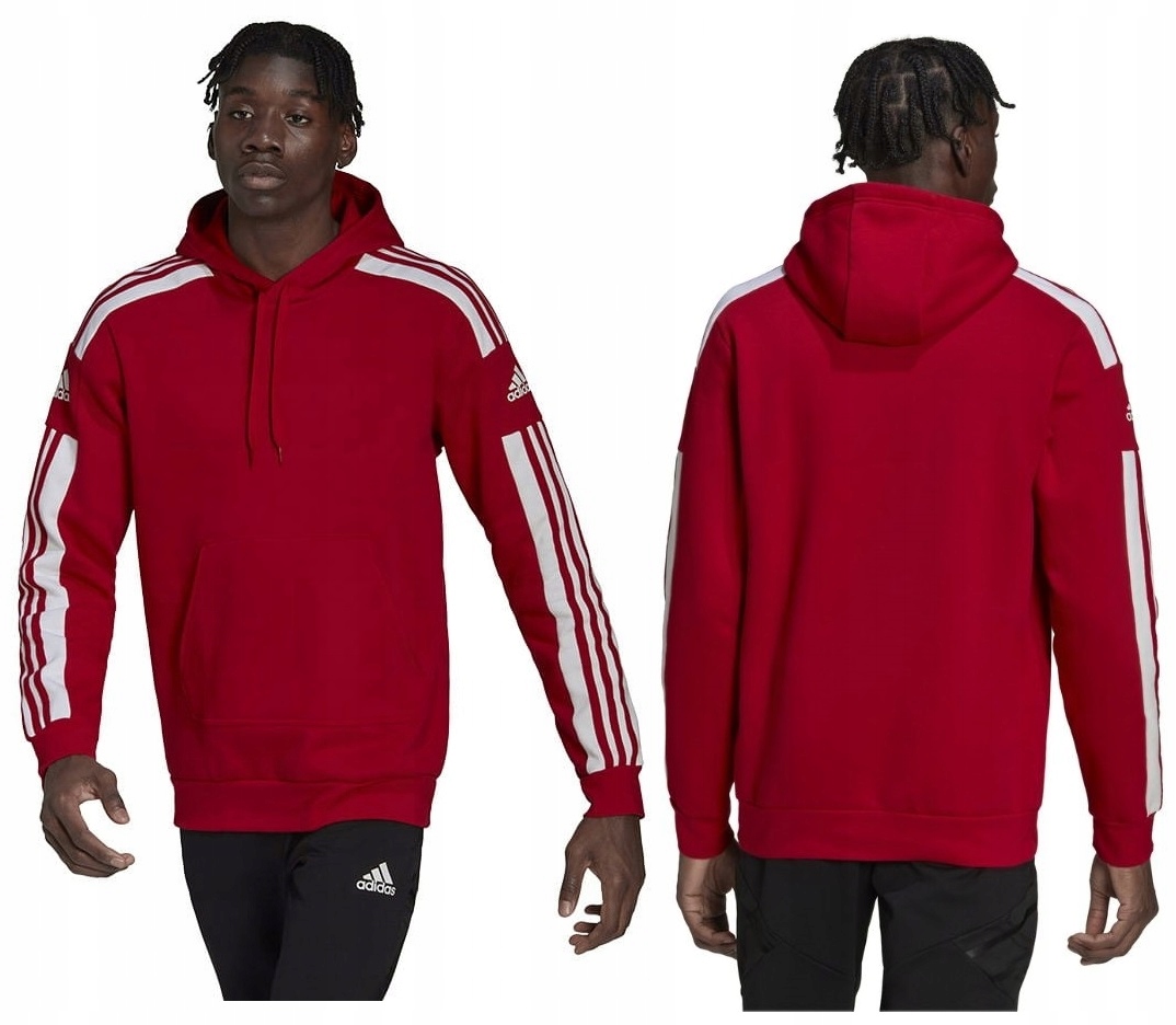 BLUZA MĘSKA ADIDAS SQUADRA 21 Sweet CZERWONY; XXL